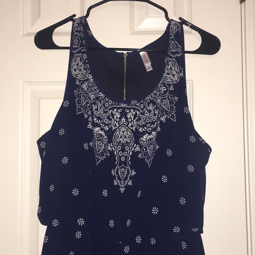 Blue Target Romper - Picture 2 of 4